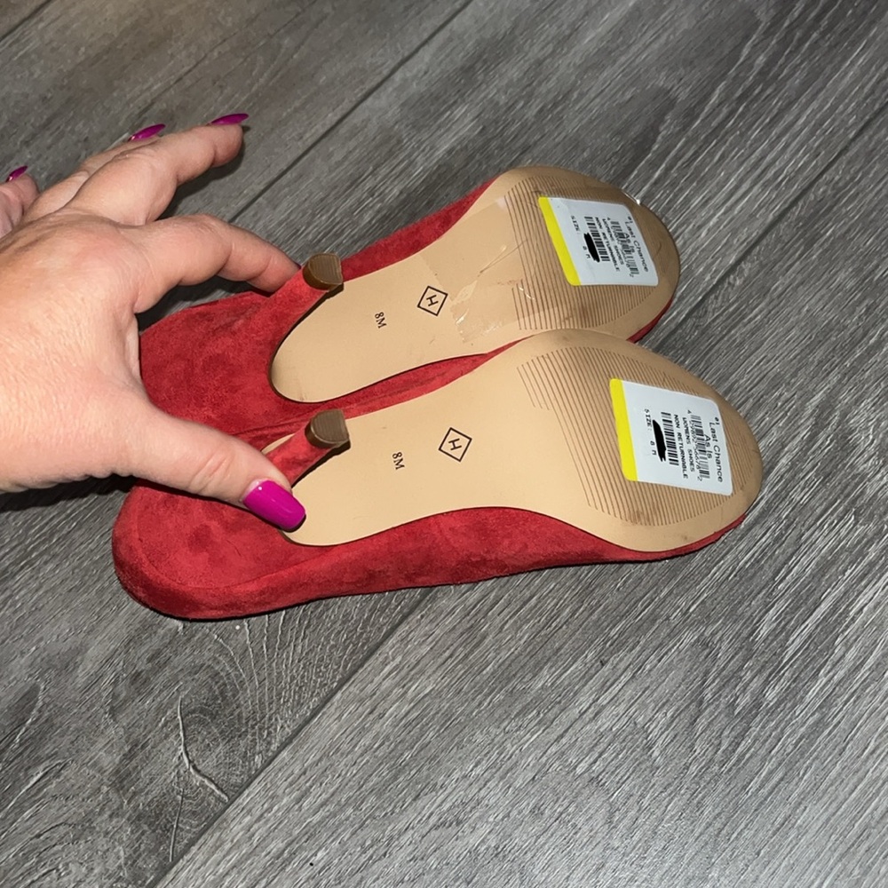 NWT Halogen Katrina Womens Suede Open Toe Ankle Bootie - Picture 5 of 8